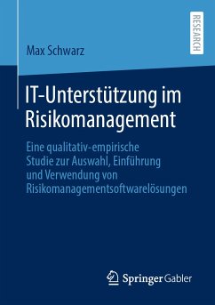 IT-Unterstützung im Risikomanagement (eBook, PDF) - Schwarz, Max