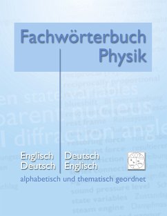 Fachwörterbuch Physik - alphabetisch und thematisch geordnet (eBook, ePUB)