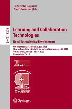 Learning and Collaboration Technologies. Novel Technological Environments