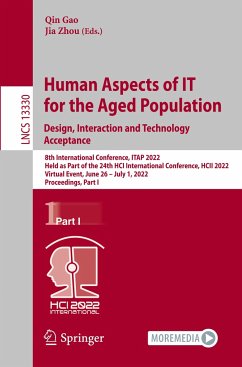 Human Aspects of IT for the Aged Population. Design, Interaction and Technology Acceptance