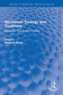 Cover Alcoholism Etiology and Treatment (eBook, ePUB)