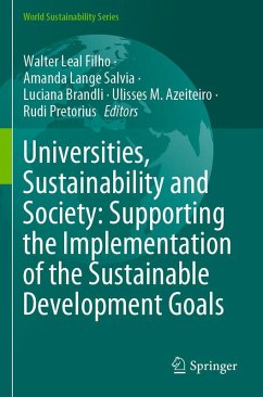 Cover Universities, Sustainability and Society: Supporting the Implementation of the Sustainable Development Goals