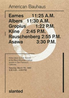 American Bauhaus - Schmitt, Erik