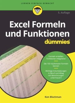 Excel Formeln und Funktionen für Dummies - Bluttman, Ken