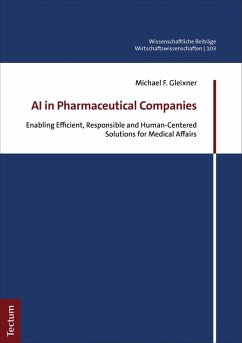 AI in Pharmaceutical Companies (eBook, PDF) - Gleixner, Michael F.
