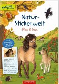 Natur-Stickerwelt - Pferde und Ponys