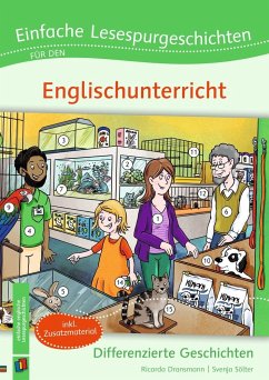 Einfache Lesespurgeschichten für den Englischunterricht - Sölter, Svenja;Dransmann, Ricarda