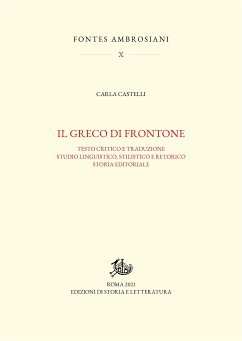 Il greco di Frontone (eBook, PDF) - Castelli, Carla