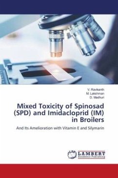 Mixed Toxicity of Spinosad (SPD) and Imidacloprid (IM) in Broilers