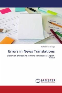Errors in News Translations