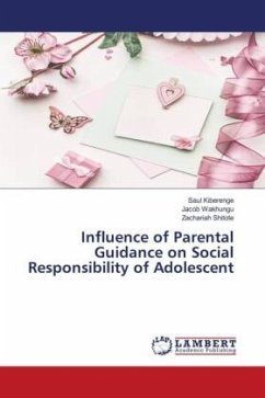 Influence of Parental Guidance on Social Responsibility of Adolescent - Kiberenge, Saul;Wakhungu, Jacob;Shitote, Zachariah