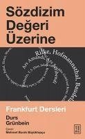 Sözdizim Degeri Üzerine - Grünbein, Durs