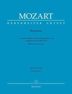 Requiem (Neuvervollständigung) Klavierauszug vokal - Mozart, Wolfgang Amadeus