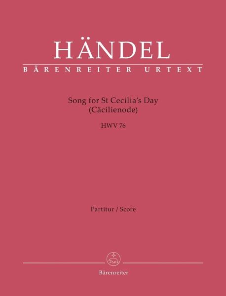 Song for St Cecilia's Day HWV 76 Song for St Cecilia's Day HWV 76