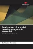 Realization of a social housing program in Marseille