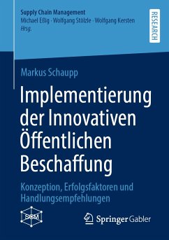 Implementierung der Innovativen Öffentlichen Beschaffung (eBook, PDF) - Schaupp, Markus