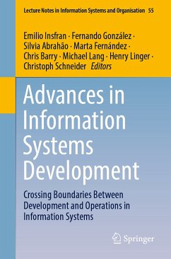 Advances in Information Systems Development (eBook, PDF)