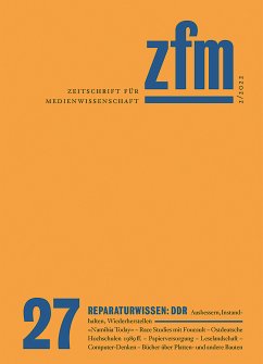 Zeitschrift für Medienwissenschaft 27 (eBook, PDF)