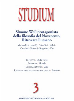 Studium - Simone Weil protagonista della filosofia del Novecento. Ritrovare l'umano (eBook, ePUB) - VV., AA.