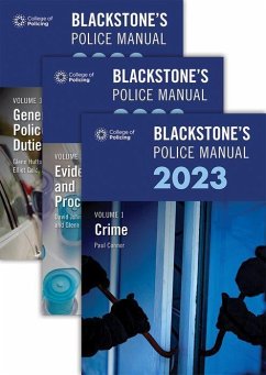 Blackstone's Police Manuals Three Volume Set 2023 - Connor, Paul