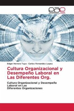 Cultura Organizacional y Desempeño Laboral en Las Diferentes Org.