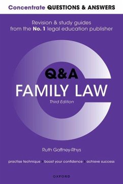 Concentrate Questions and Answers Family Law - Gaffney-Rhys, Ruth (Senior Lecturer in Law, Senior Lecturer in Law,