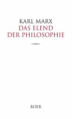 Cover Das Elend der Philosophie