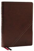 Nkjv, Word Study Reference Bible, Leathersoft, Brown, Red Letter, Comfort Print