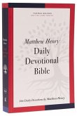 NKJV, Matthew Henry Daily Devotional Bible, Paperback, Red Letter, Comfort Print