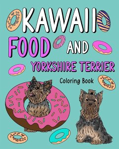 Kawaii Food and Yorkshire Terrier - Paperland