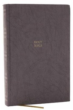 KJV Holy Bible: Paragraph-style Large Print Thinline with 43,000 Cross References, Gray Hardcover, Red Letter, Comfort Print: King James Version - Nelson, Thomas