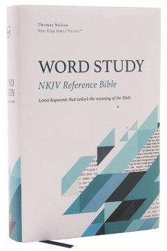NKJV, Word Study Reference Bible, Hardcover, Red Letter, Comfort Print - Nelson, Thomas