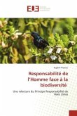 Responsabilité de l¿Homme face à la biodiversité