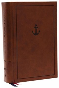 Nkjv, Interleaved Bible, Journal Edition, Leathersoft Over Board, Brown, Red Letter, Comfort Print - Nelson, Thomas