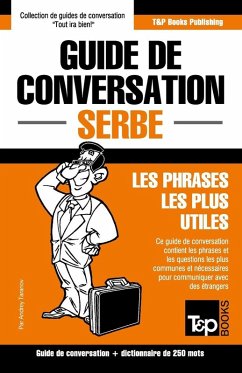 Cover Guide de conversation Français-Serbe et mini dictionnaire de 250 mots