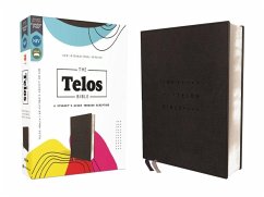 Niv, the Telos Bible, Leathersoft, Charcoal, Comfort Print - Zondervan