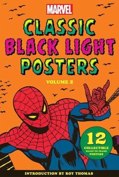 Marvel Classic Black Light Collectible Poster Portfolio Volume 2 - Marvel Entertainment, Marvel