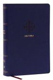 NKJV, End-of-Verse Reference Bible, Personal Size Large Print, Leathersoft, Blue, Red Letter, Comfort Print