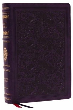 KJV, Wide-Margin Reference Bible, Sovereign Collection, Leathersoft, Purple, Red Letter, Comfort Print - Nelson, Thomas