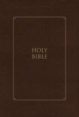 Kjv, Thompson Chain-Reference Bible, Large Print, Leathersoft, Brown, Red Letter, Thumb Indexed, Comfort Print