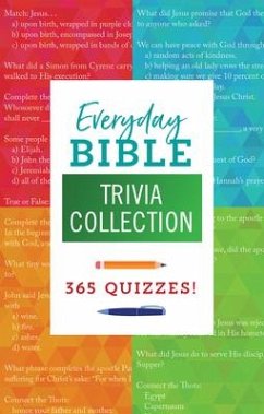 Everyday Bible Trivia Collection: 365 Quizzes! - Compiled By Barbour Staff