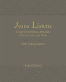 Jesus Listens Note-Taking Edition, Leathersoft, Gray, with Full Scriptures