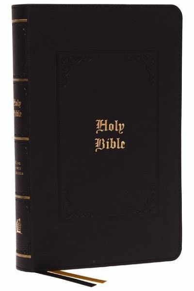Kjv, Personal Size Large Print Reference Bible, Vintage Series, Black Leathersoft, Red Letter, Comfort Print