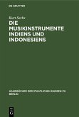 Die Musikinstrumente Indiens und Indonesiens (eBook, PDF)