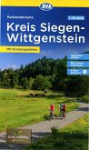 Radwanderkarte BVA Kreis Siegen-Wittgenstein mit Knotenpunkten 1:50.000, reiß- und wetterfest, GPS-Tracks Download, E-Bi