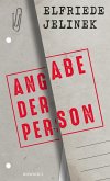 Angabe der Person (eBook, ePUB)