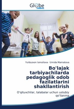 Bo'lajak tarbiyachilarda pedagoglik odob fazilatlarini shakllantirish Cover Bo'lajak tarbiyachilarda pedagoglik odob fazilatlarini shakllantirish