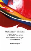The Qualitative Estimation of BCR-ABL Transcript (eBook, ePUB)