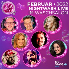 NightWash Live, Februar 2022 (MP3-Download) - Stäblein, Simon; Bensmann, Sven; Liebkind, Lena; Parshad; Shahbazz, Amir; Autsch, Lara; Azhand, Passun; Wolter, Paul