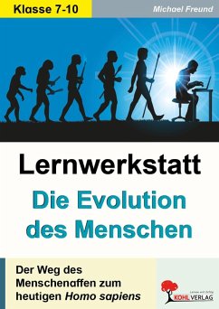 Cover Lernwerkstatt Die Evolution des Menschen (eBook, PDF)